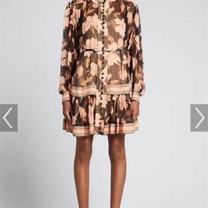Zimmerman concert peonies mini dress